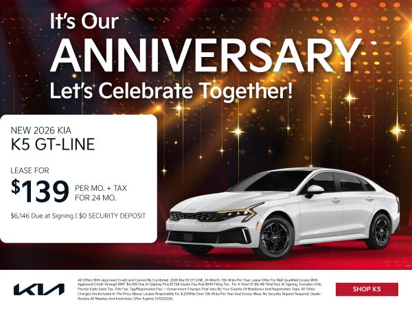 NEW 2026 KIA K5 FT-LINE